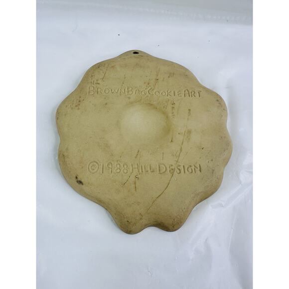 Brown Bag Cookie Art Mold Wilton 1987-1997 Kris Kringle Santa Angel Christmas - Picture 8 of 8